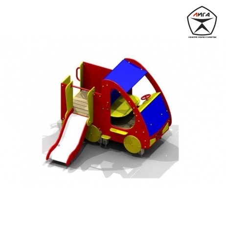 Игровой модуль 'Машинка с горкой'