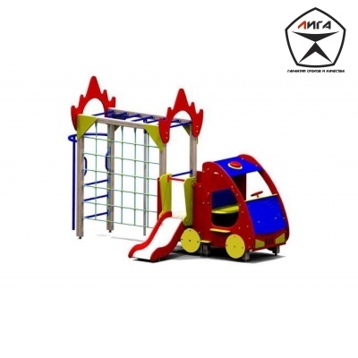 Игровой модуль 'Пожарная машина' вид 2