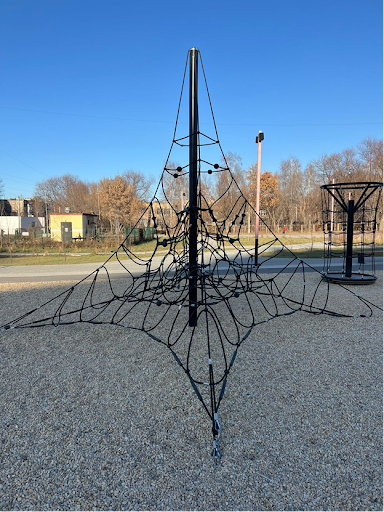 Игровая лазательная сетка, серия малыш модуль - канатная сетка