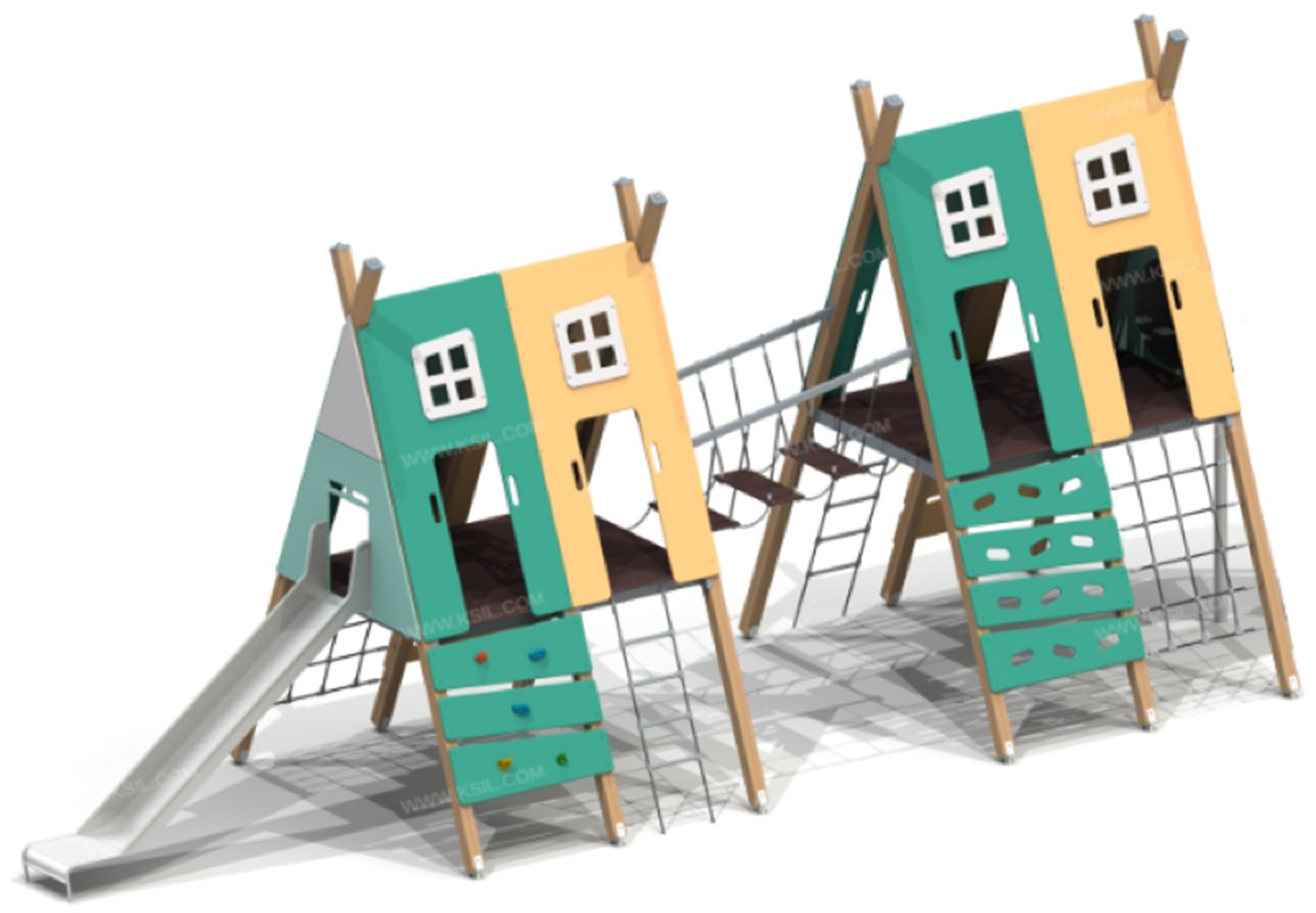 Детский игровой комплекс «Вигвам HPL»