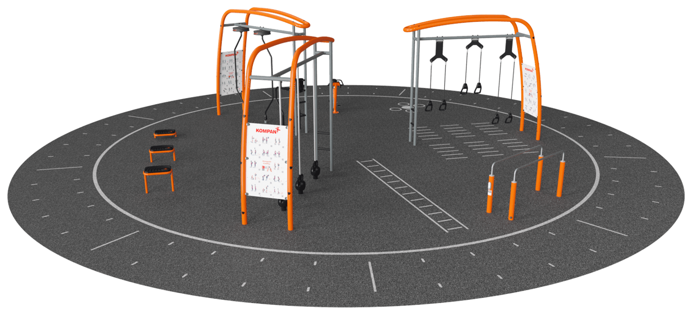 Смежная и комплексная система тренировок, 208 м2