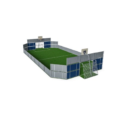 Площадка MUGA, 12x24 - HDPE