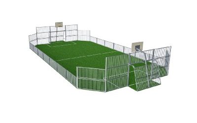 Площадка MUGA, 12x24 - сталь