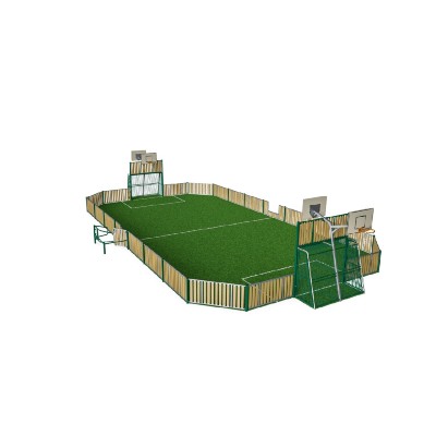 Площадка MUGA, 13x26 WPC