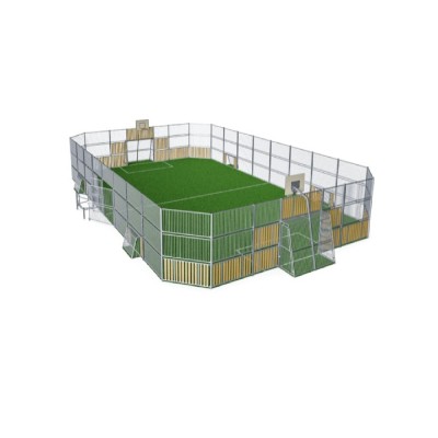 Площадка MUGA, 18x26 - металл/дерево
